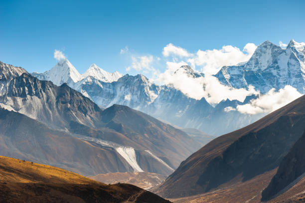 istock Himalaya mountain range in Everest region, Nepal 1149480808