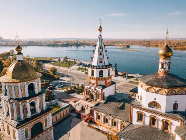 Orthodox Church in Siberia region