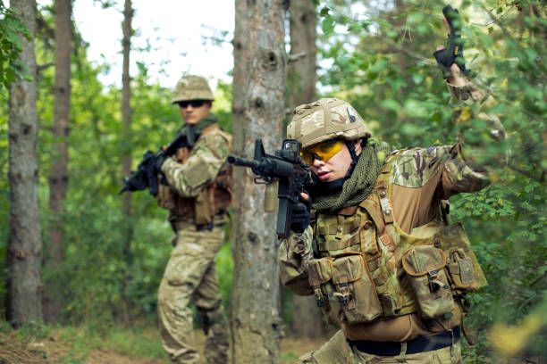 istock Soldiers on a mission 1149493822