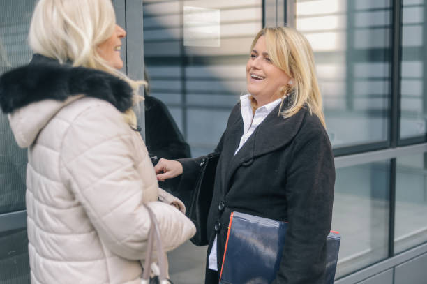 istock Two senior women, colleagues 1149500696
