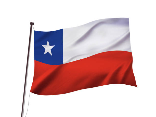 istock chile flag fluttering in the wind 1149500916