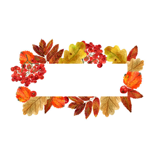 Fall Color Rectangle Frame Svg 15,400+ Fall Foliage Watercolor Stock Photos, Pictures & Royalty-Free ...