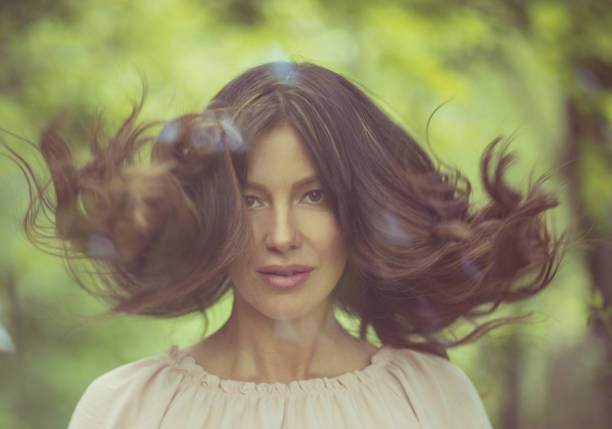 What a gorgeous beauty. Beauty woman in nature.