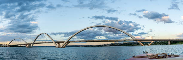 istock Juscelino Kubitschek Bridge in Brasilia 1149522450