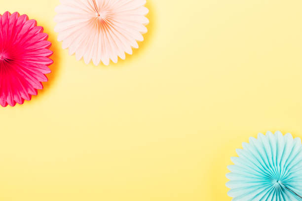 istock Flat lay party background of tissue paper 1149536036