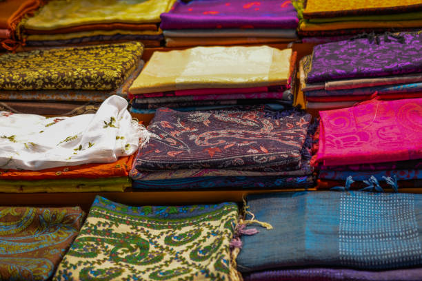 istock Examples of fabric of various color and type 1149543979