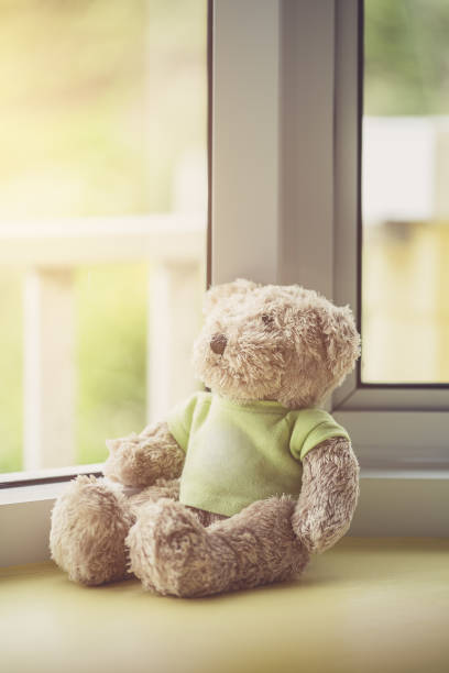 istock lonely doll bears near the window 1149548233
