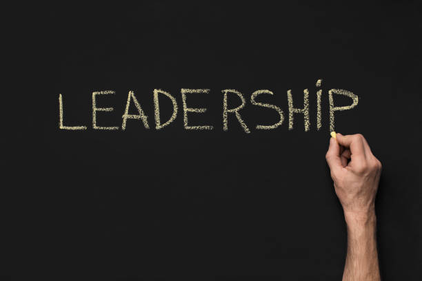 istock Word Leadership written with white chalk on blackboard 1149555851