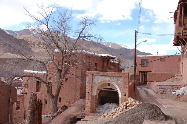 istock Explore ancient Iranian village of Abyaneh 1149559381