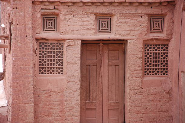 istock Explore ancient Iranian village of Abyaneh 1149559413