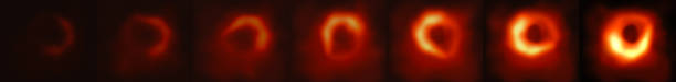 фазы черной дыры - horizon observatory стоковые фото и изображения