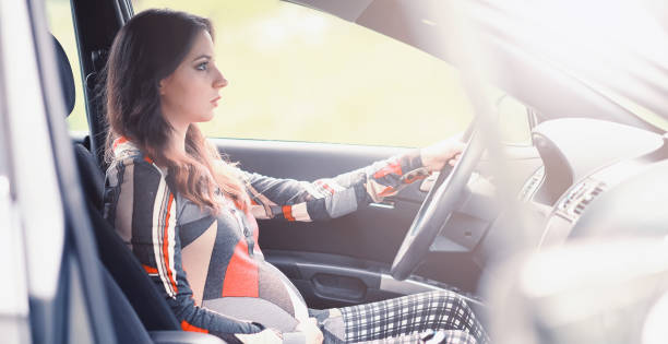 istock Girl driving a car bad emotions 1149573450