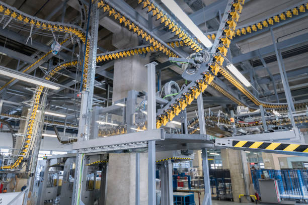 istock Conveyor belts in printing press 1149575594