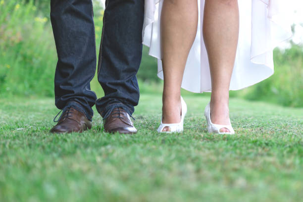 istock Bride and Groom's Shoes 1149577174