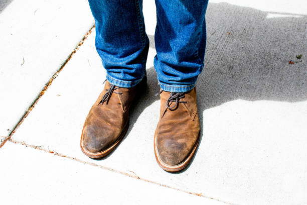 istock Brown Professional Loafers 1149578896
