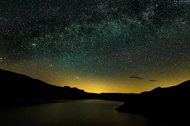 istock Dark starry sky over remote Welsh countryside 1149580738