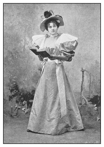 Antique photo: Actress Adelaide Astor Antique photo: Actress Adelaide Astor actress photos stock illustrations