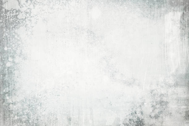 istock Splattered white  paint on canvas grungy background or texture 1149583995