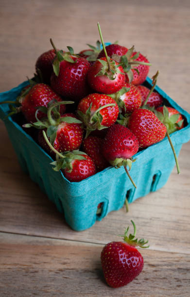 istock Just picked farm fresh  organic strawberries 1149587069