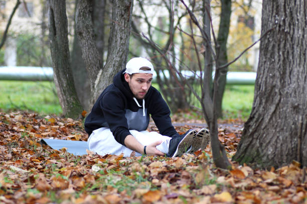 istock Young beard man in an autumn 1149590770