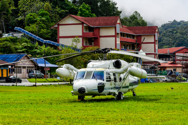 3d Wire Frame  of Helicopter