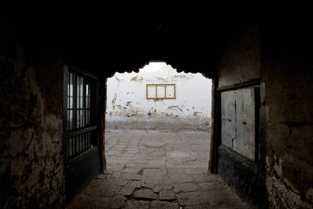 istock Tibet style buildings 1149599200