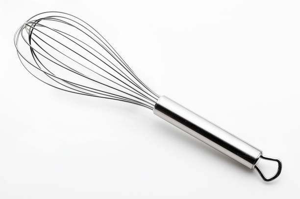 istock Metallic kitchen rods for manually mixing food (kitchenware collection). Isolated on white background. 1149601141