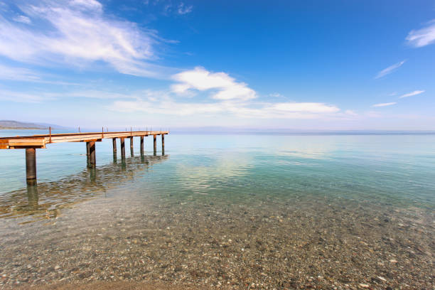 istock Wooden Pier on the Sea 1149601468
