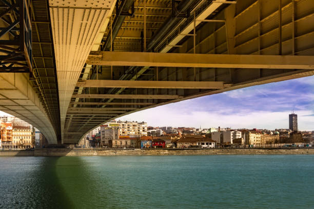 a ponte do rio de sava - long horn - fotografias e filmes do acervo