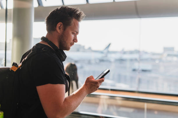 istock Caucasian man traveling 1149608227