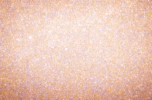 różowe złoto brokat tekstury tła - glitter defocused illuminated textured effect zdjęcia i obrazy z banku zdjęć