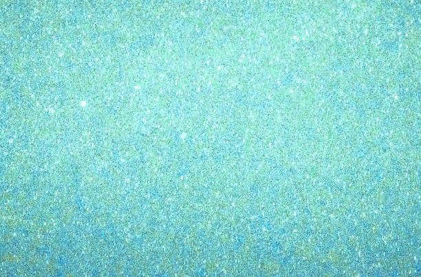 colore turchese azzurro glitter texture sfondo astratto . trama della carta blu - turchese foto e immagini stock