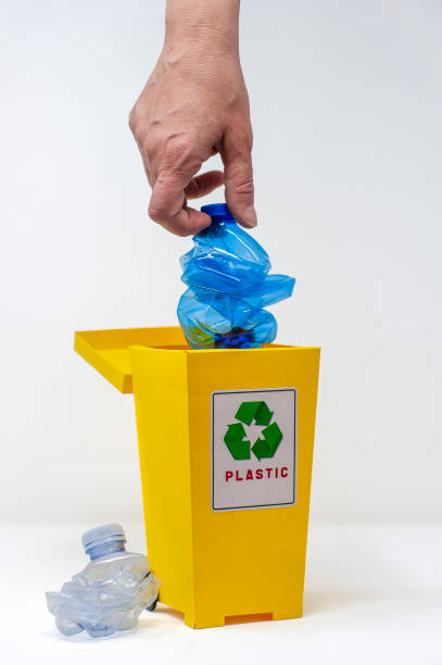 istock collect, recycle and re-use plastic 1149621160