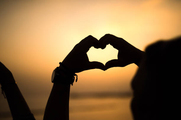 istock Love is born on a sunset. 1149624424
