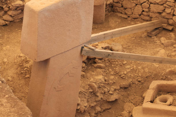 istock Gobeklitepe archaeological site Sanliurfa/Turkey. (Gobeklitepe The Oldest Temple of the World. Gobekli Tepe is a UNESCO World Heritage site.) 1149627229
