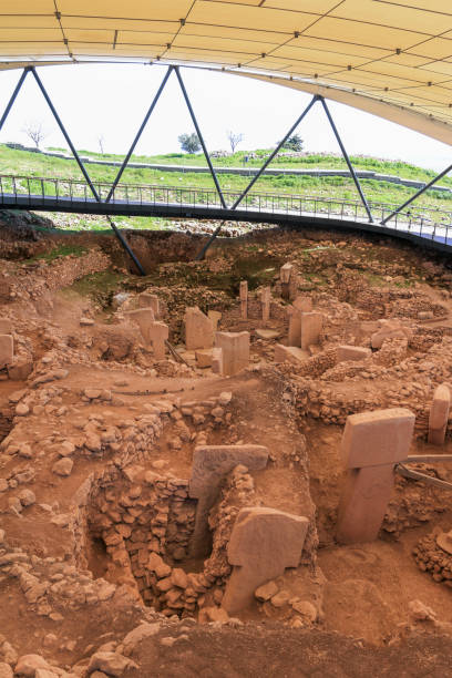 istock Gobeklitepe archaeological site Sanliurfa/Turkey. (Gobeklitepe The Oldest Temple of the World. Gobekli Tepe is a UNESCO World Heritage site.) 1149628907