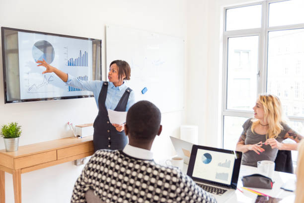istock Young business colleagues working in office 1149629531