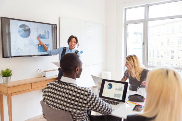 istock Young business colleagues in the office 1149629538