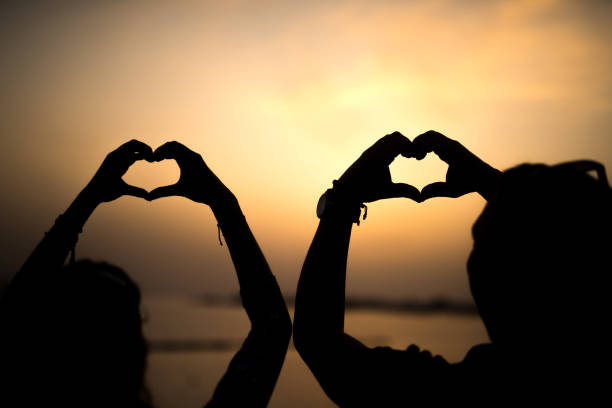 istock Love is born on a sunset. 1149629690