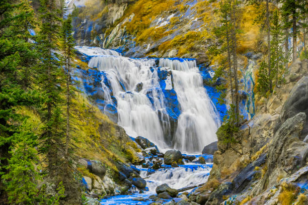 Mystic Falls in Yellowstone National Park