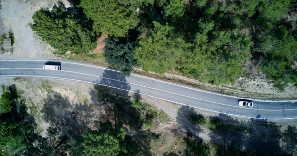 istock Aerial view Nature Road 1149663171