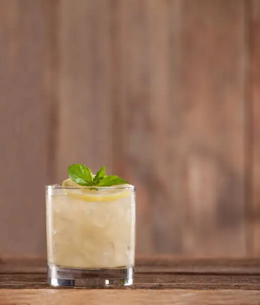 Photo of Lemon Rye Smash Cocktail