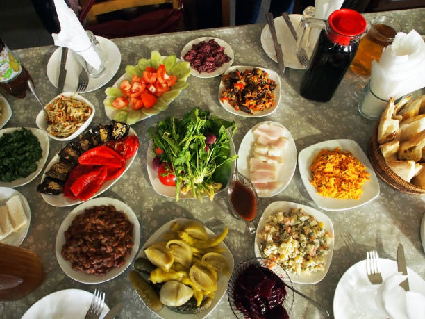 istock traditional Georgian table for dear guests 1149686504