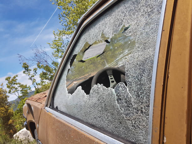 istock old car broken glass steeing wheel accident 1149697080