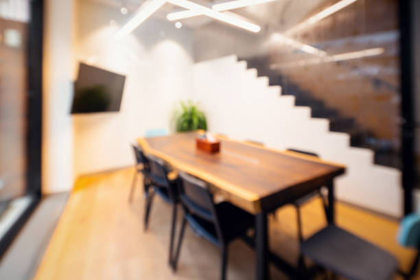 Narrow white rooms and wall materials.