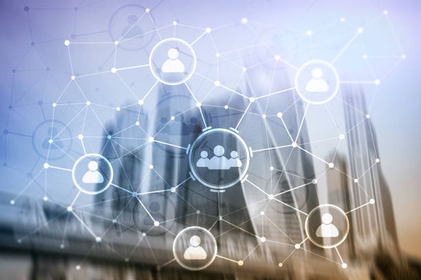 istock People relation and organization structure. Social media. Business and communication technology concept. 1149705565