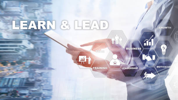 istock Learn and Lead futuristic concepts for busines. 1149705593