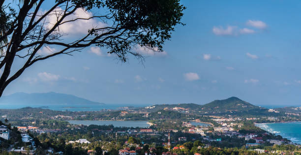 istock Samui chaweng beach, view from hill. Thailand 1149705959