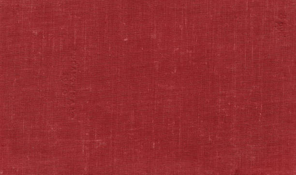 istock Old grungy canvas pattern with dirty spots in red color. 1149707110