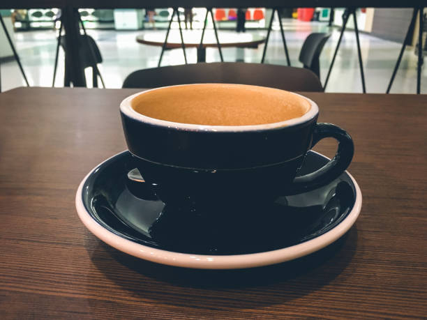 istock Empty coffee glass while waiting in the cafe, kill time while waiting for someone 1149707869